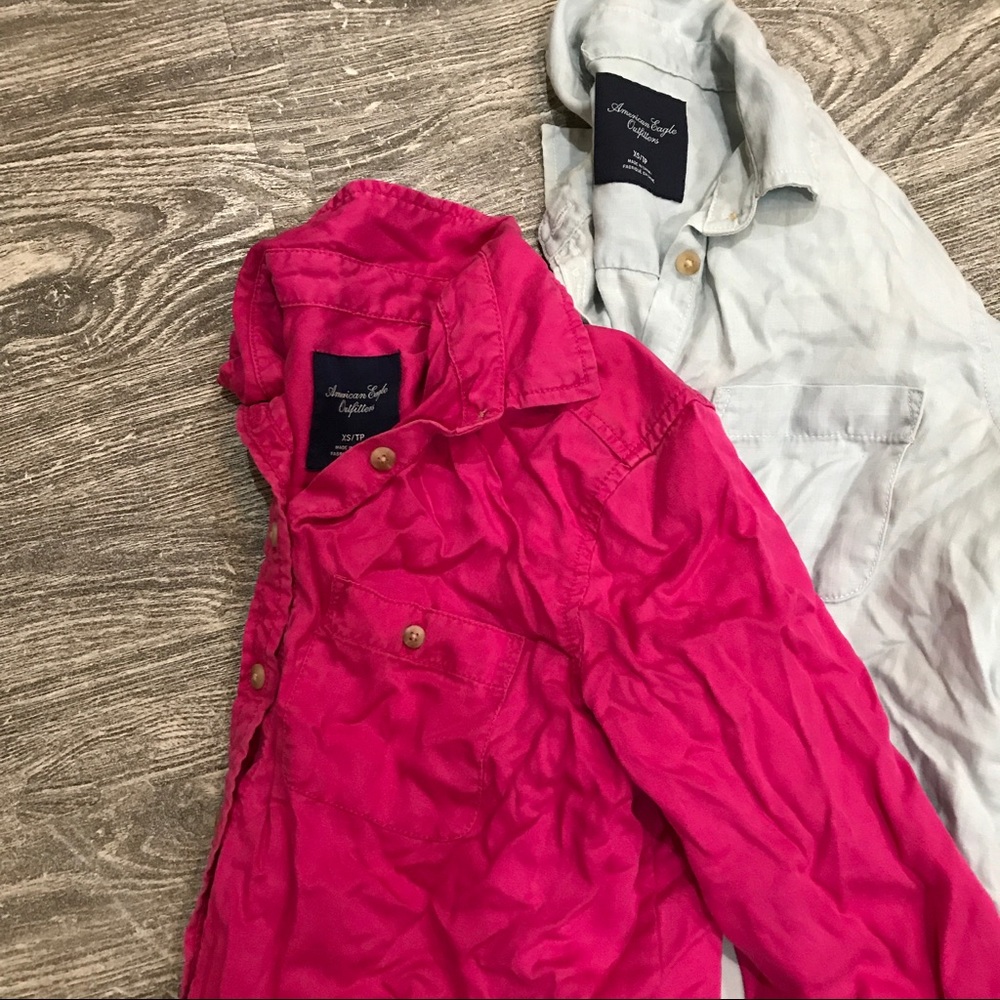 Two Button Down Tops - image 2